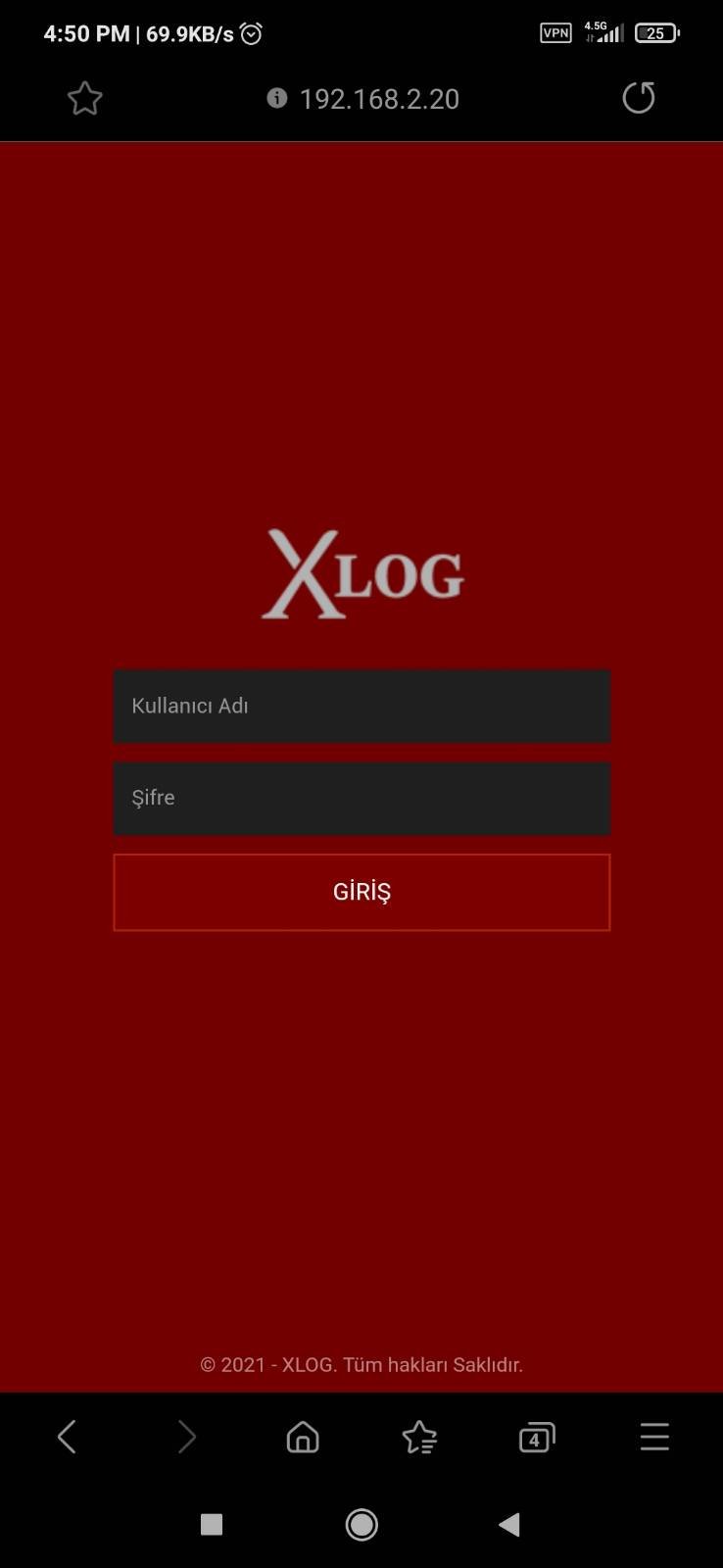 XLog OpenVPN IP bloğu erişimi